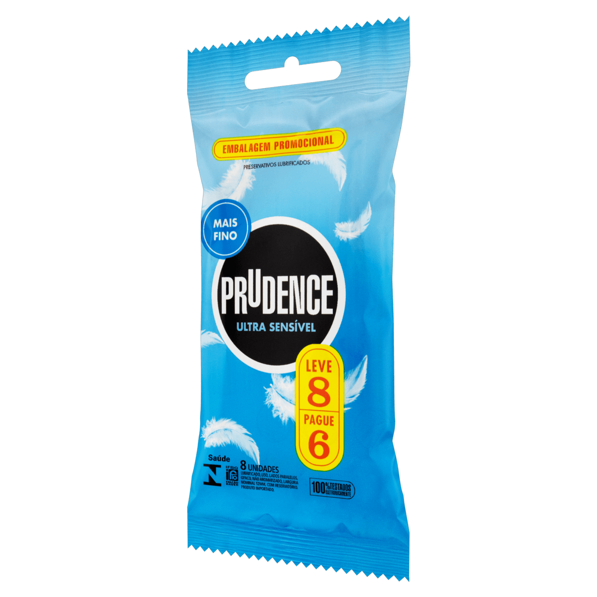 Preservativo Prudence Ult Sensi - Leve 8 Pague 6 - Prudence