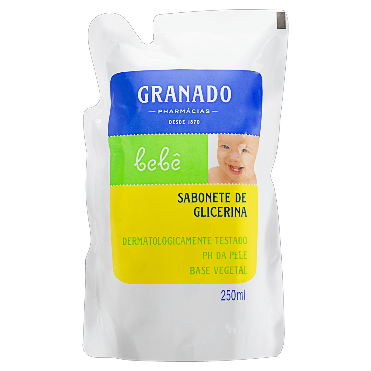 Sabonete Líquido Granado Bebê Glicerina Tradicional 250ml - Imagem 2