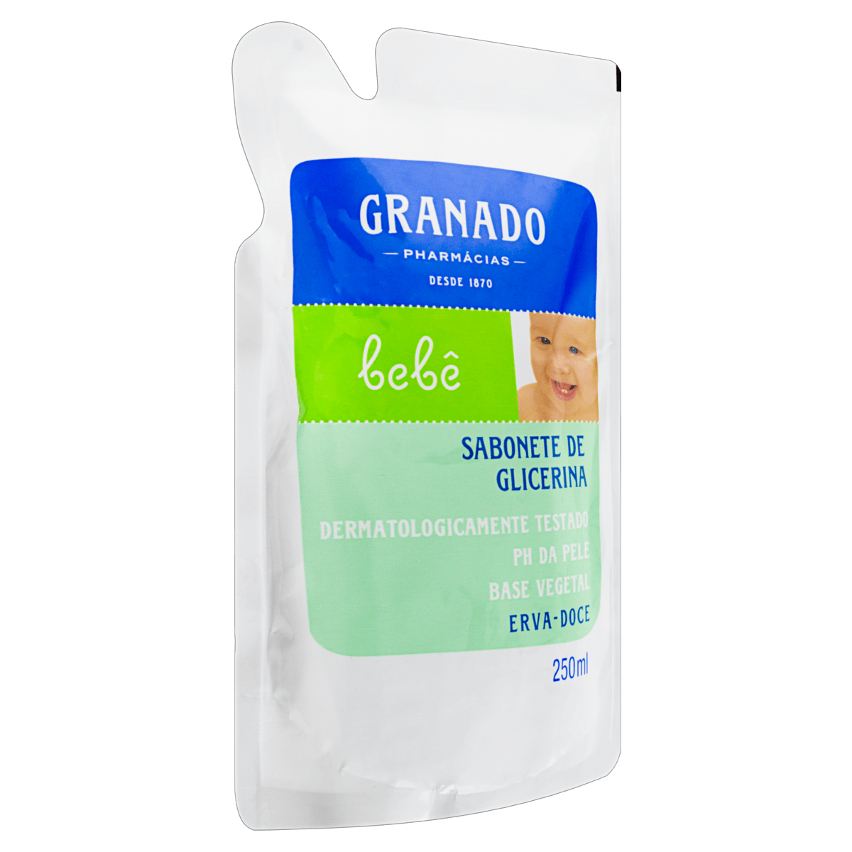 Sabonete Líquido Granado Bebê Glicerina Erva Doce 250ml - Imagem 2