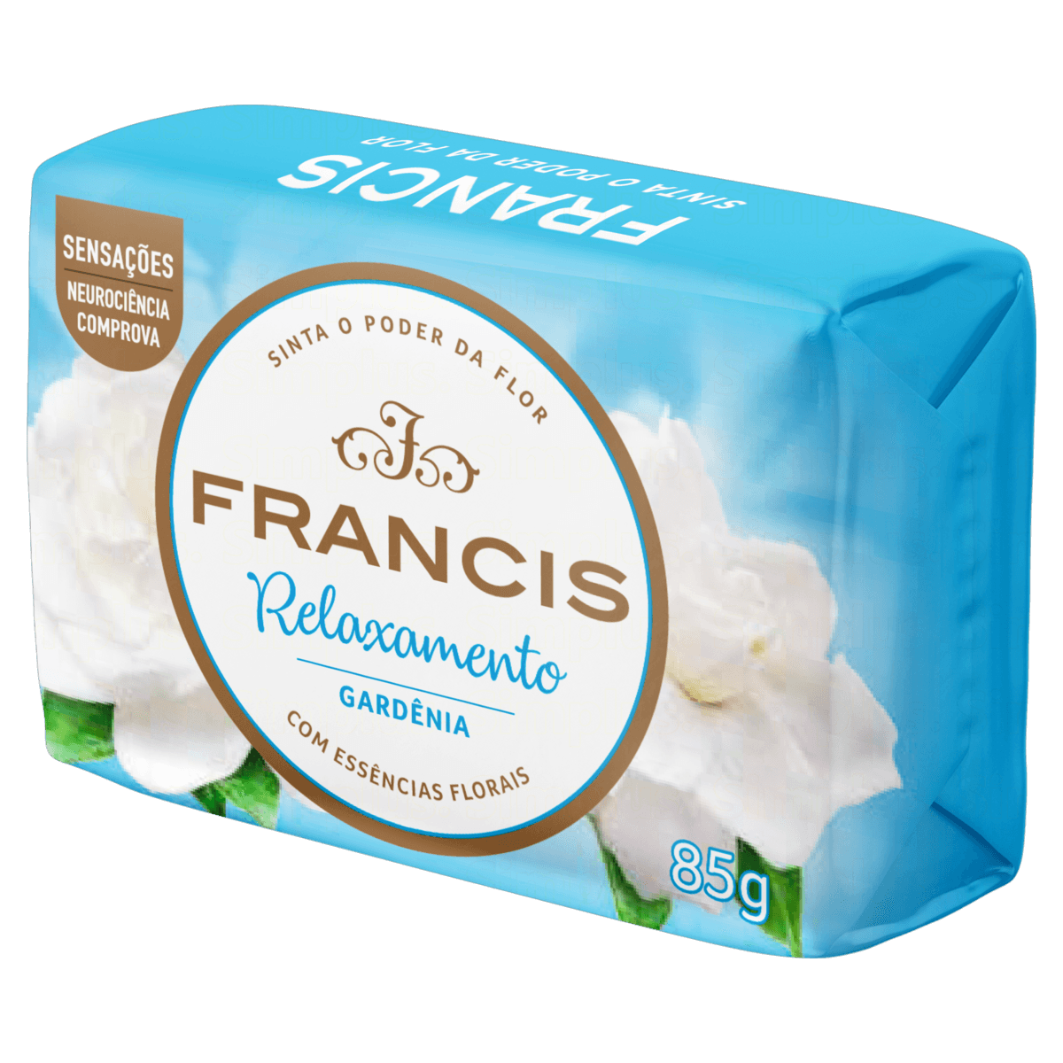 Sabonete Barra Gardênia Francis Relaxamento Envoltório 85g