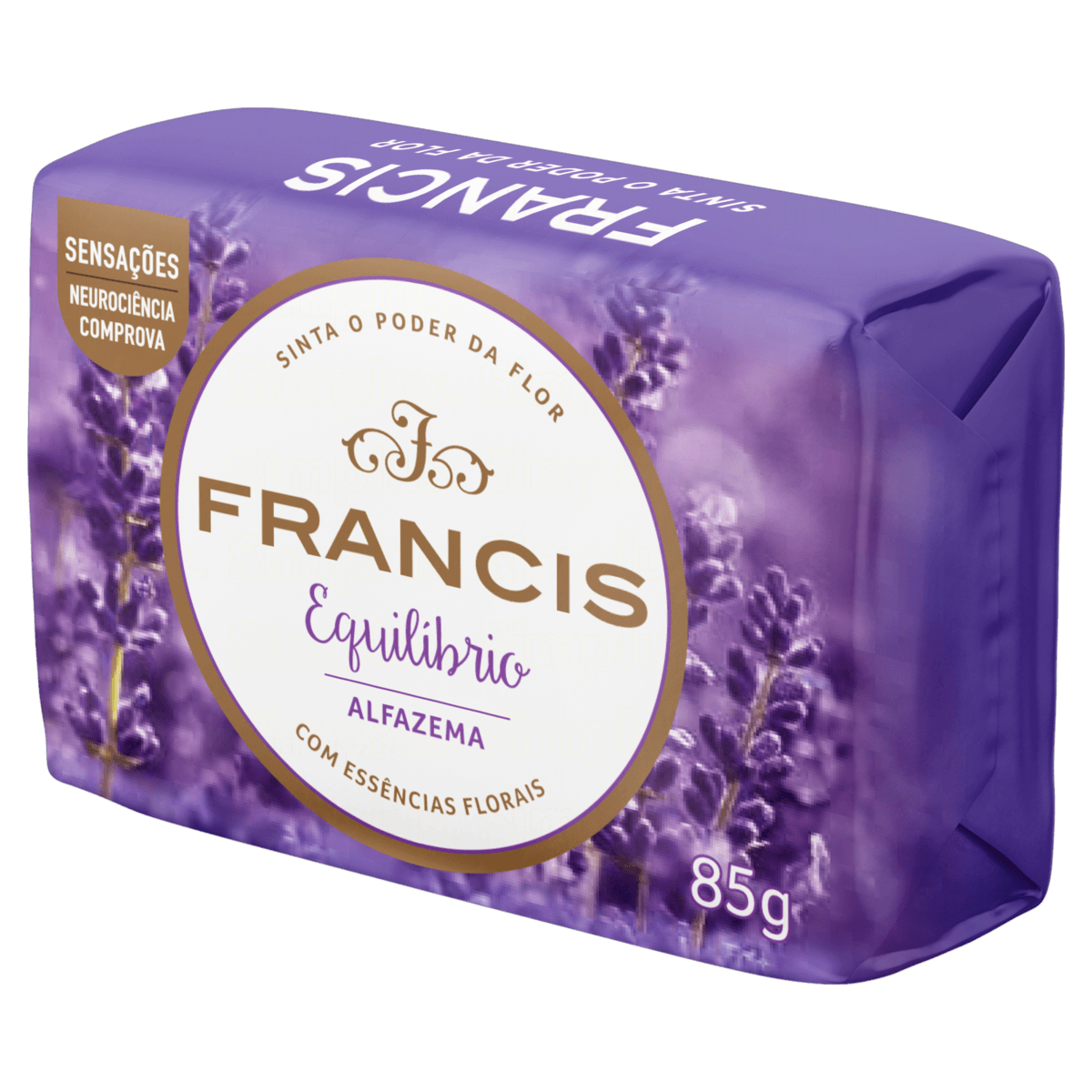 Sabonete Barra Alfazema Francis Equilíbrio Envoltório 85g