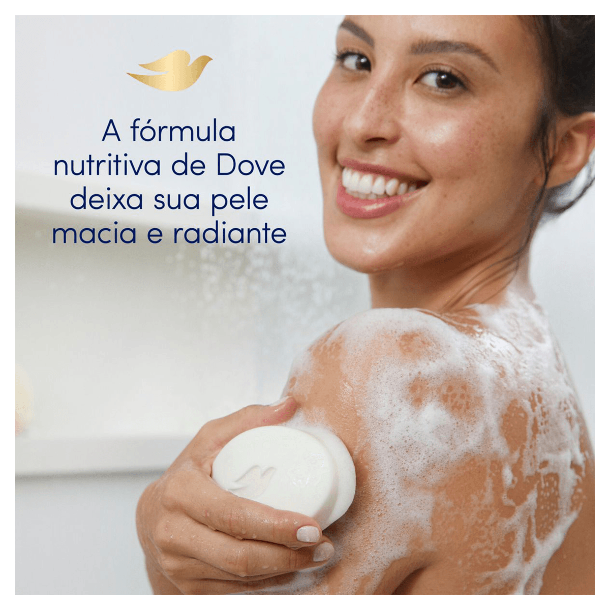 Pack Sabonete Barra Original Dove Envoltório 6 Unidades 90g Cada Leve Mais Pague Menos - Imagem 4
