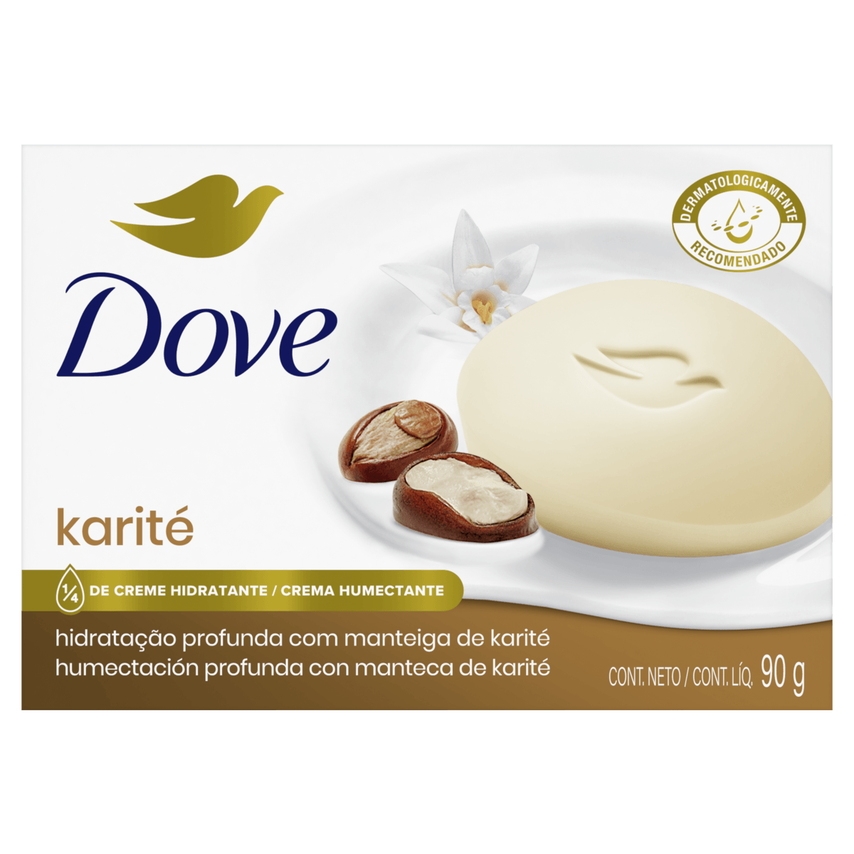 Sabonete Barra Karité Dove Caixa 90g