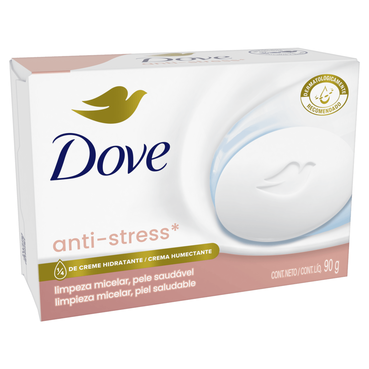 Sabonete Barra Anti-Stress Micelar Dove Caixa 90g - Imagem 2