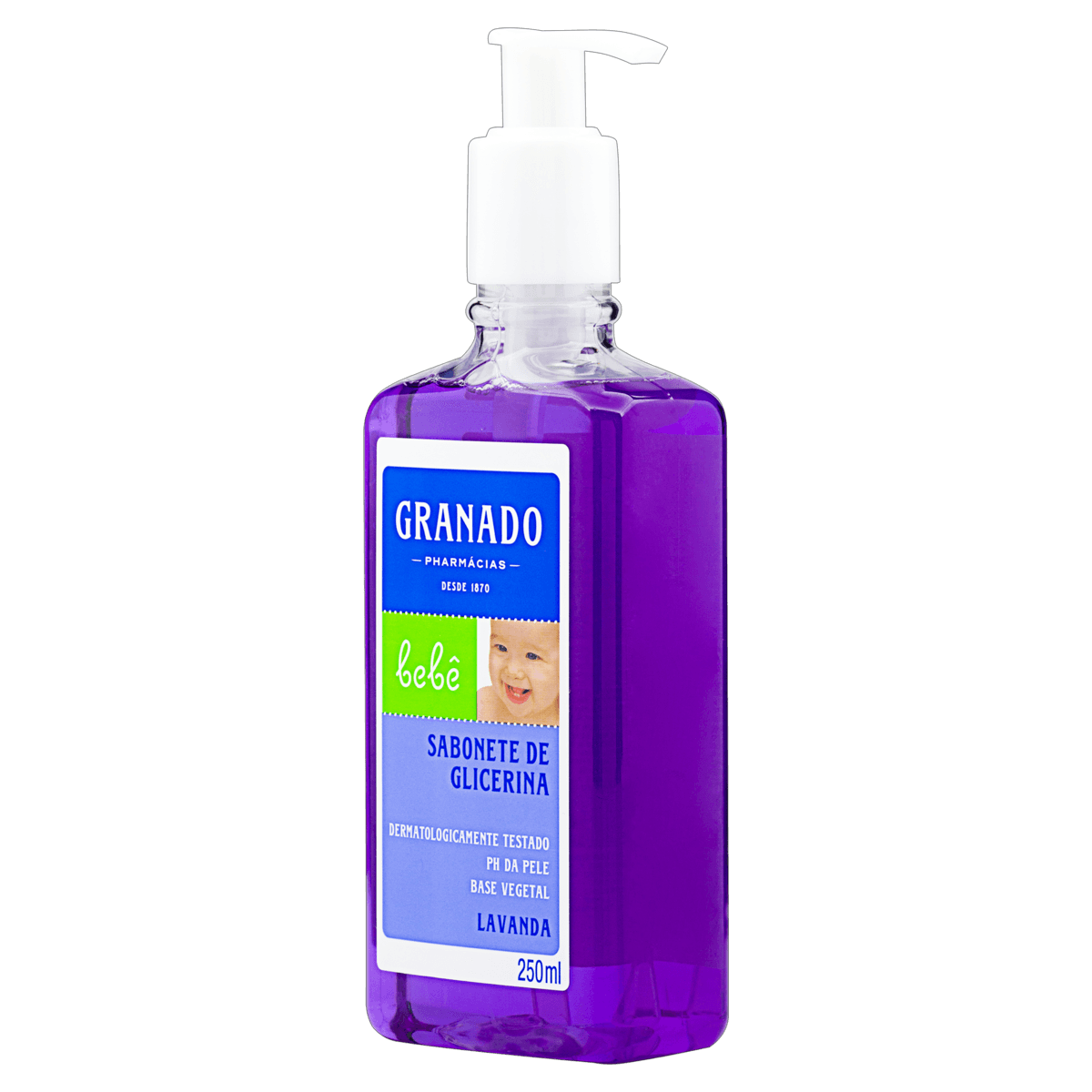 Sabonete Líquido Granado Bebê Glicerina Lavanda 250Ml - Granado
