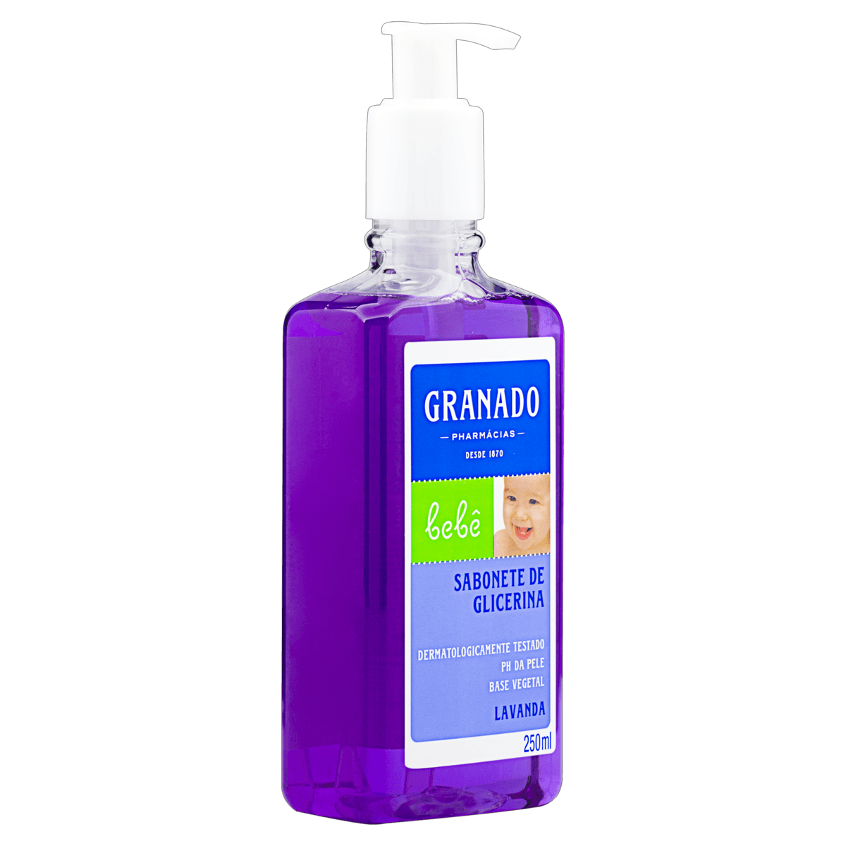 Sabonete Líquido Granado Bebê Glicerina Lavanda 250Ml - Granado - Imagem 2