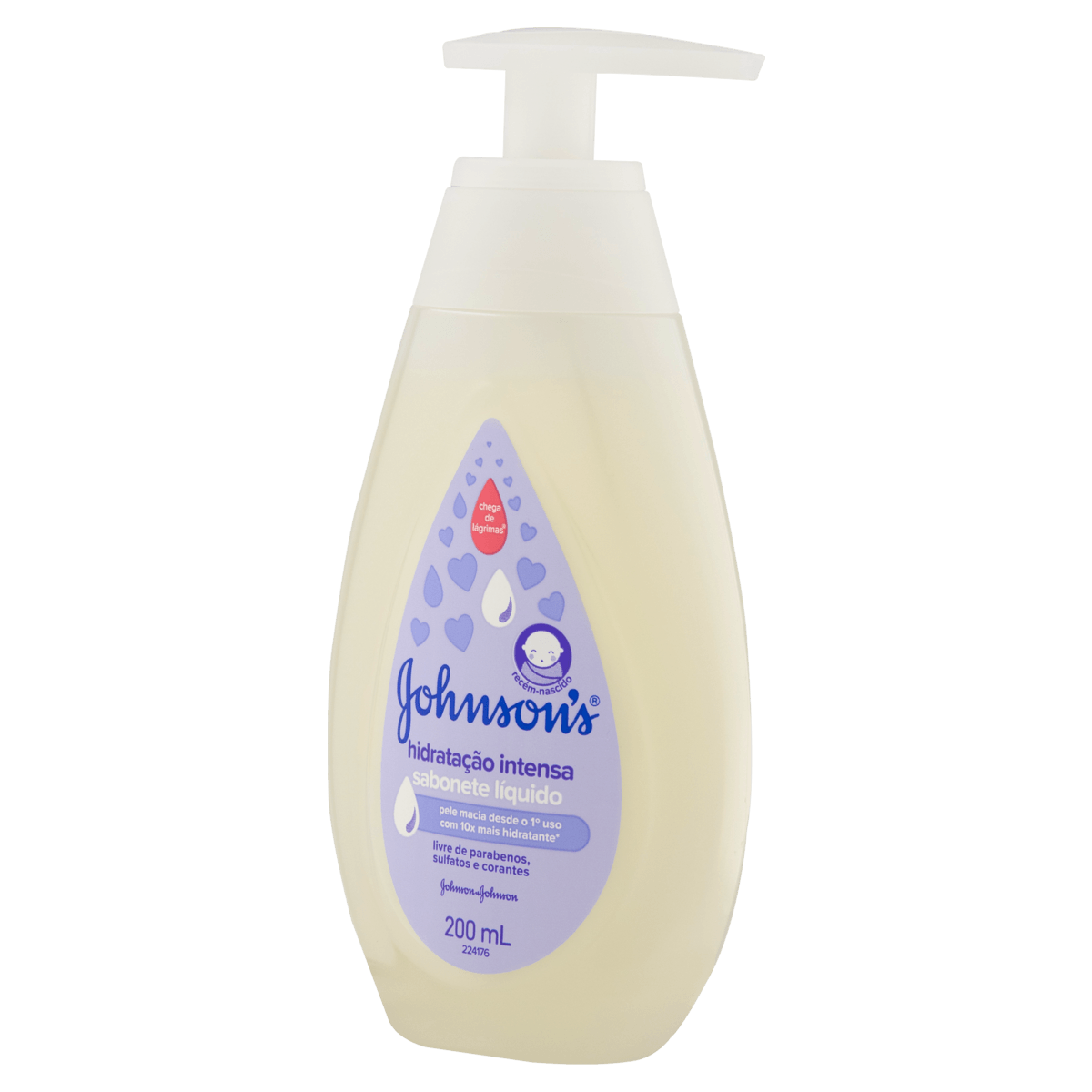 Sabonete Líquido Johnsons Baby Hidratação Intensa 200 ml