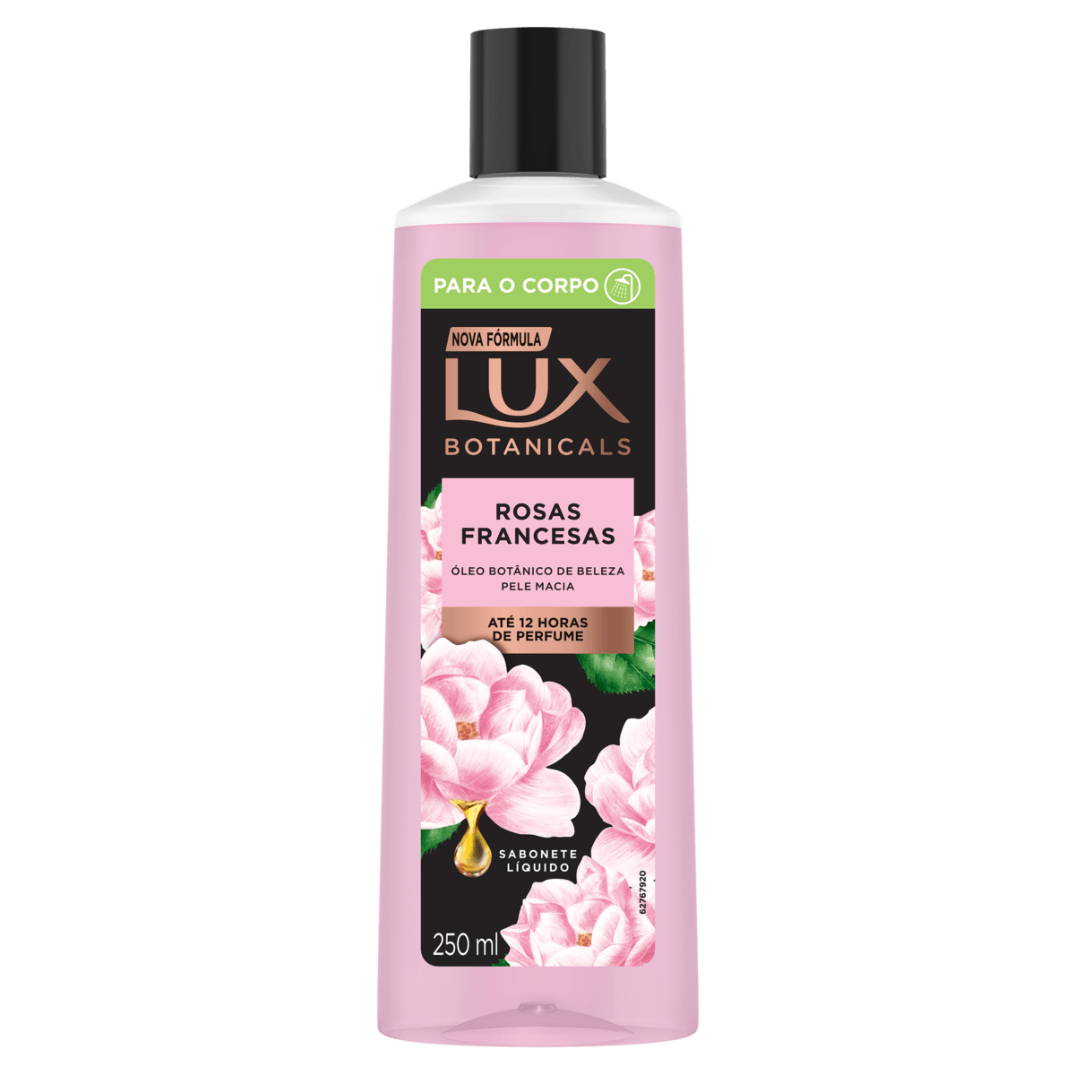 Sabonete Líquido Rosas Francesas Lux Botanicals Frasco 250ml