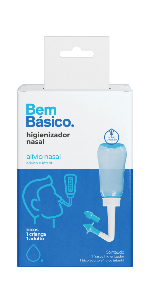 Higienizador Nasal Bem Básico Adulto e Infantil - 1 Frasco