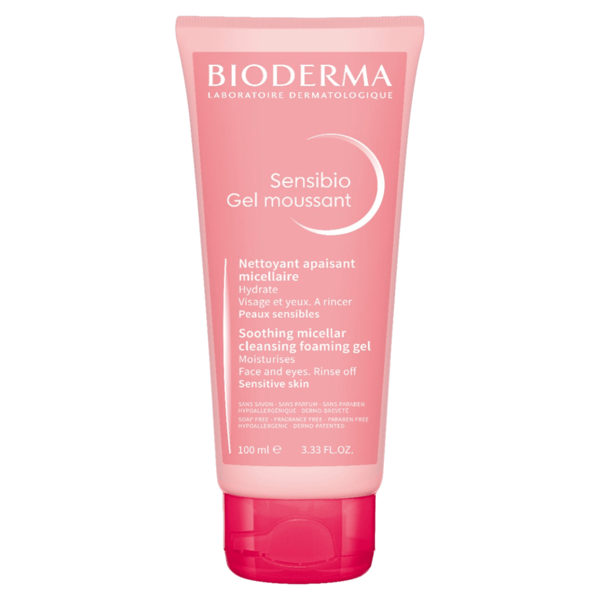 Gel de Limpeza Facial Micelar Sensibio 100ml Bioderma Pele Sensível