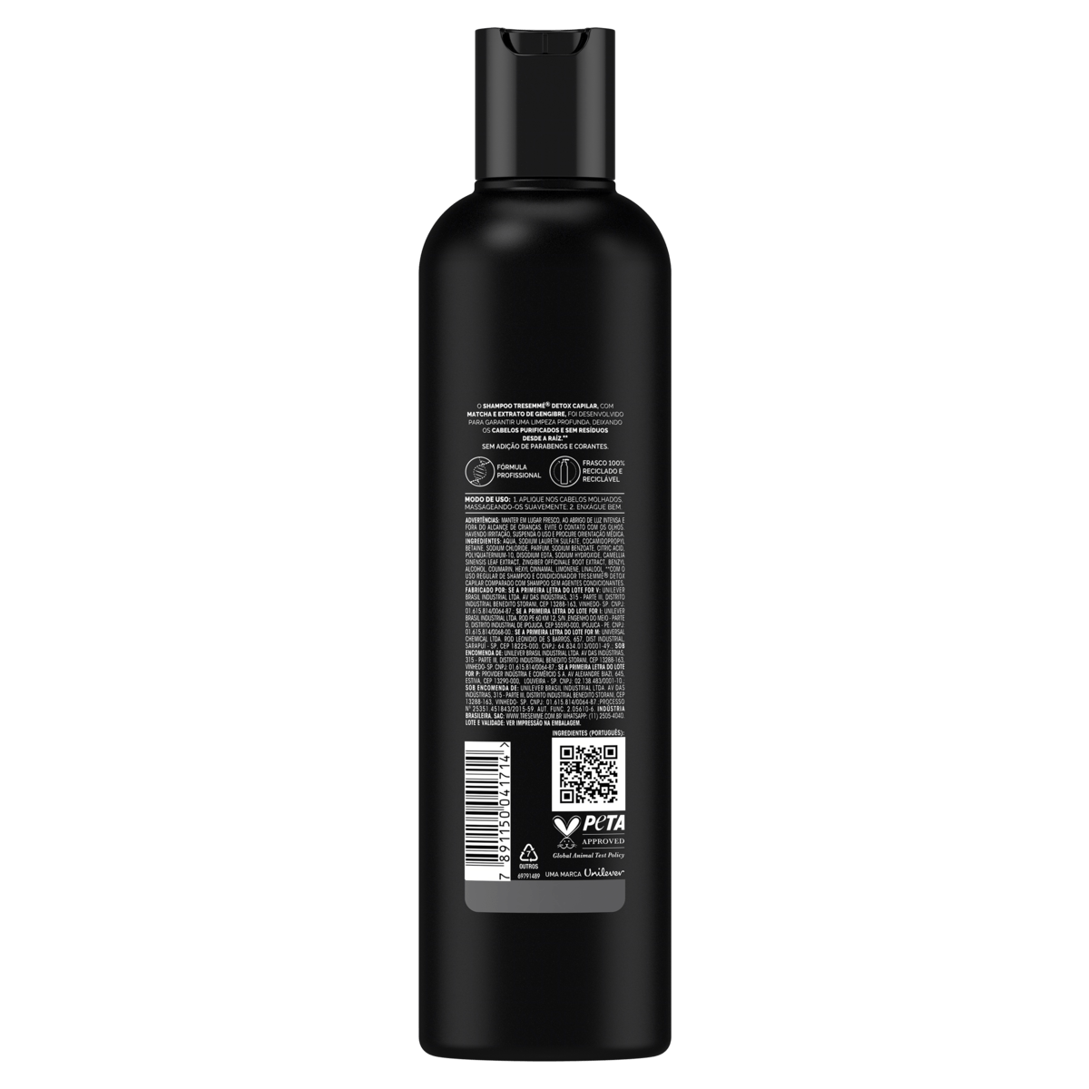 Shampoo Tresemmé Detox Capilar Frasco 400ml - Imagem 3