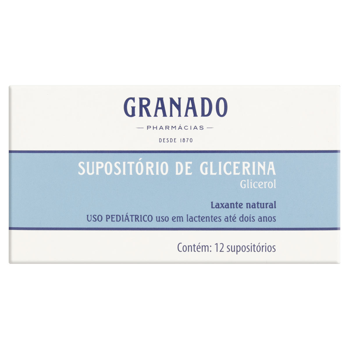 Supositorio Glicerina Granado Lactantes 12un - Granado