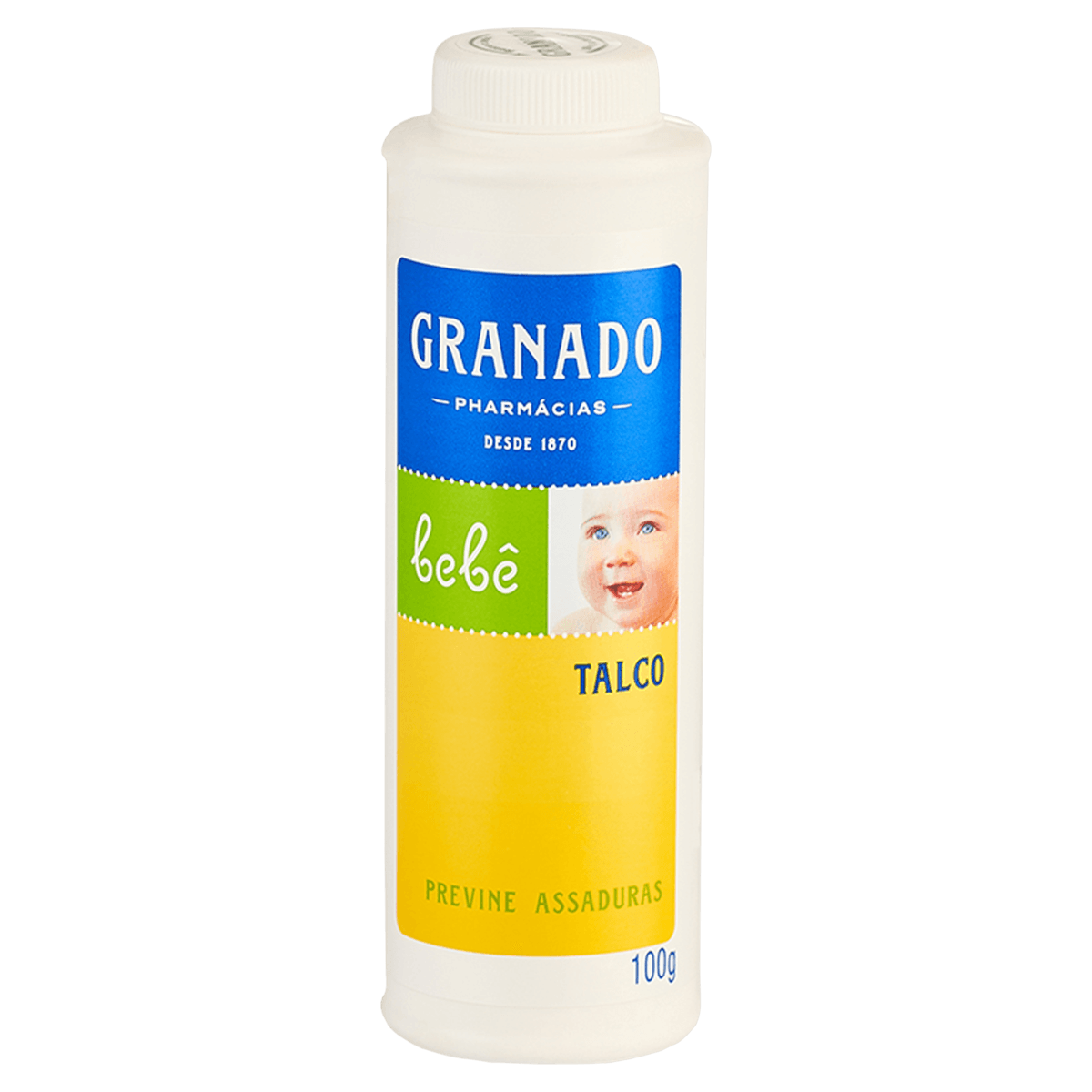 Talco Infantil Granado Bebê 100g Frasco