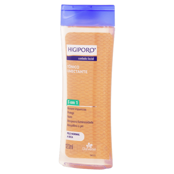 Toni Facial Higiporo Umecta Etapa 02 Pele Norm Seca 120Ml - Higiporo