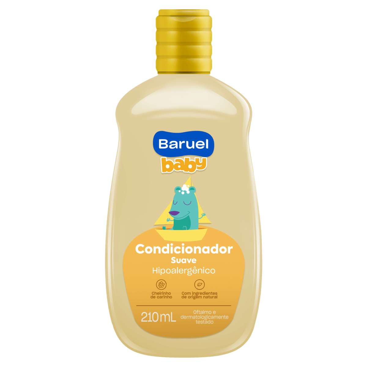 Condicionador Infantil Suave Baruel Baby - 210ml - Imagem 3