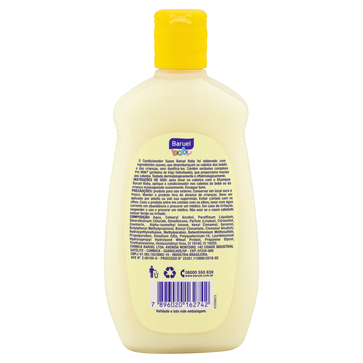 Condicionador Infantil Suave Baruel Baby - 210ml - Imagem 4