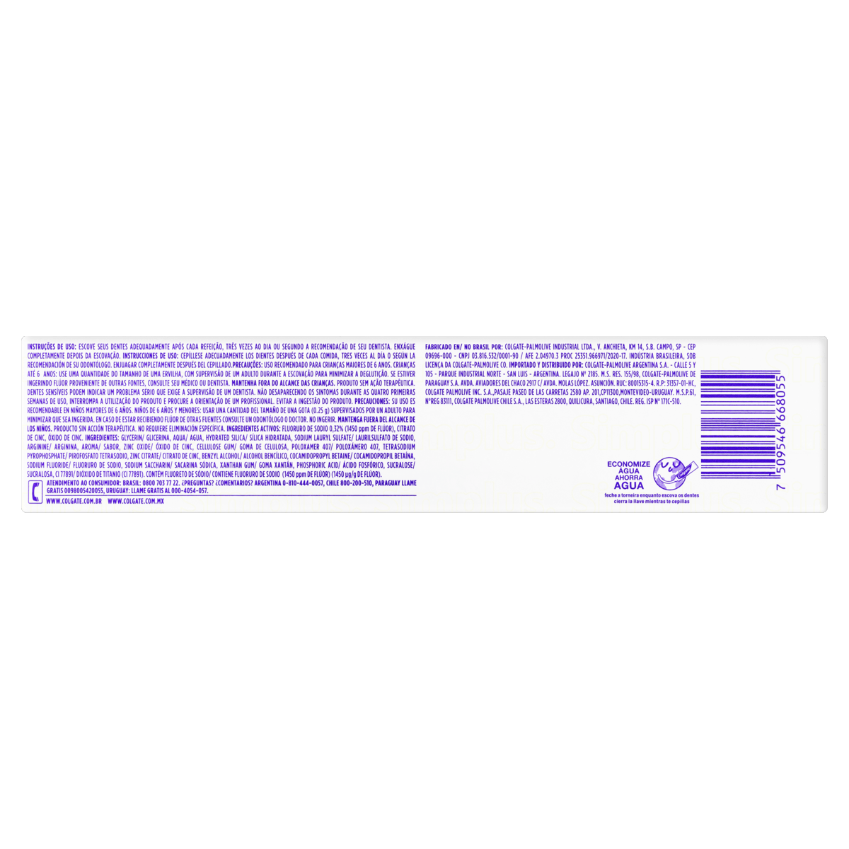 Creme Dental Colgate Total 12 Gengiva Reforçada Caixa 90g - Imagem 3