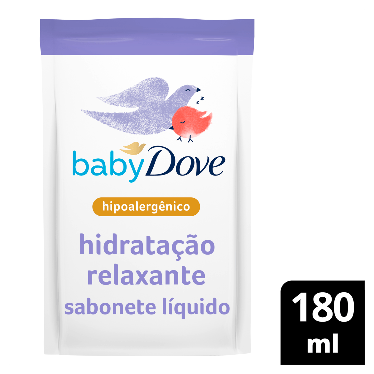 Sabonete Líquido de Glicerina Dove Baby Hora de Dormir 180ml Refil - Imagem 4
