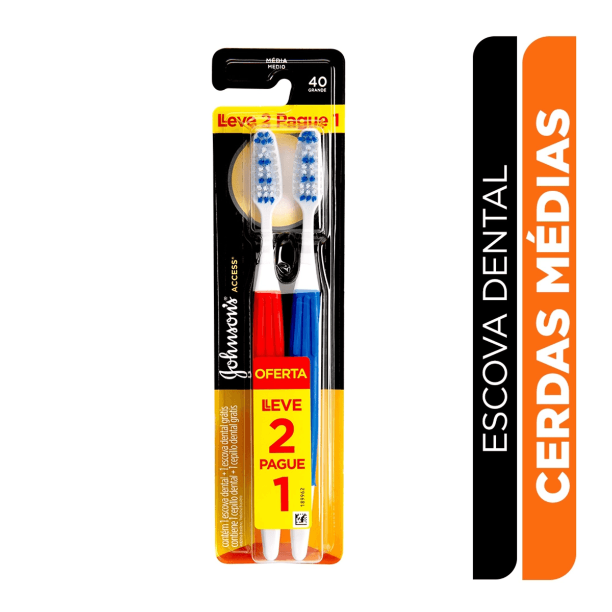 Kit Escova Dental Jnj Reach Access Med Lv02 Pg1 - Imagem 4