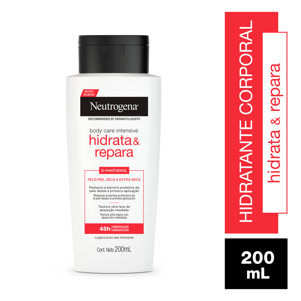 Hidratante Corporal Neutrogena Body Care Intensive Hidrata e Repara 200ml - Imagem 2