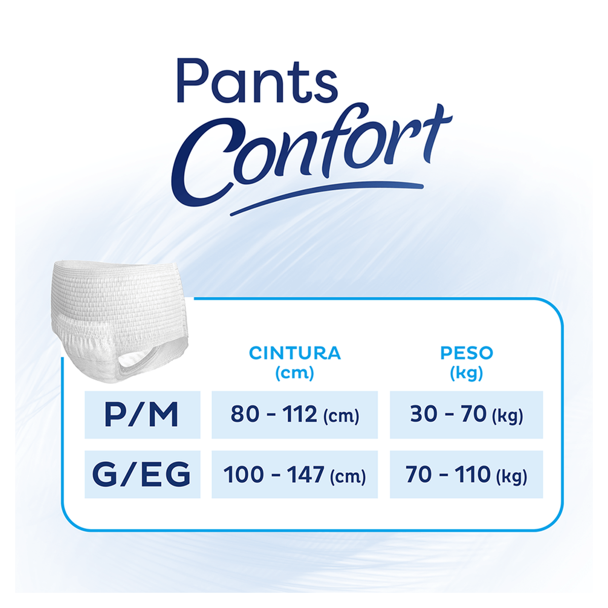 Roupa Íntima Unissex Pants Tena Confort P/M - 16 Unidades - Imagem 5