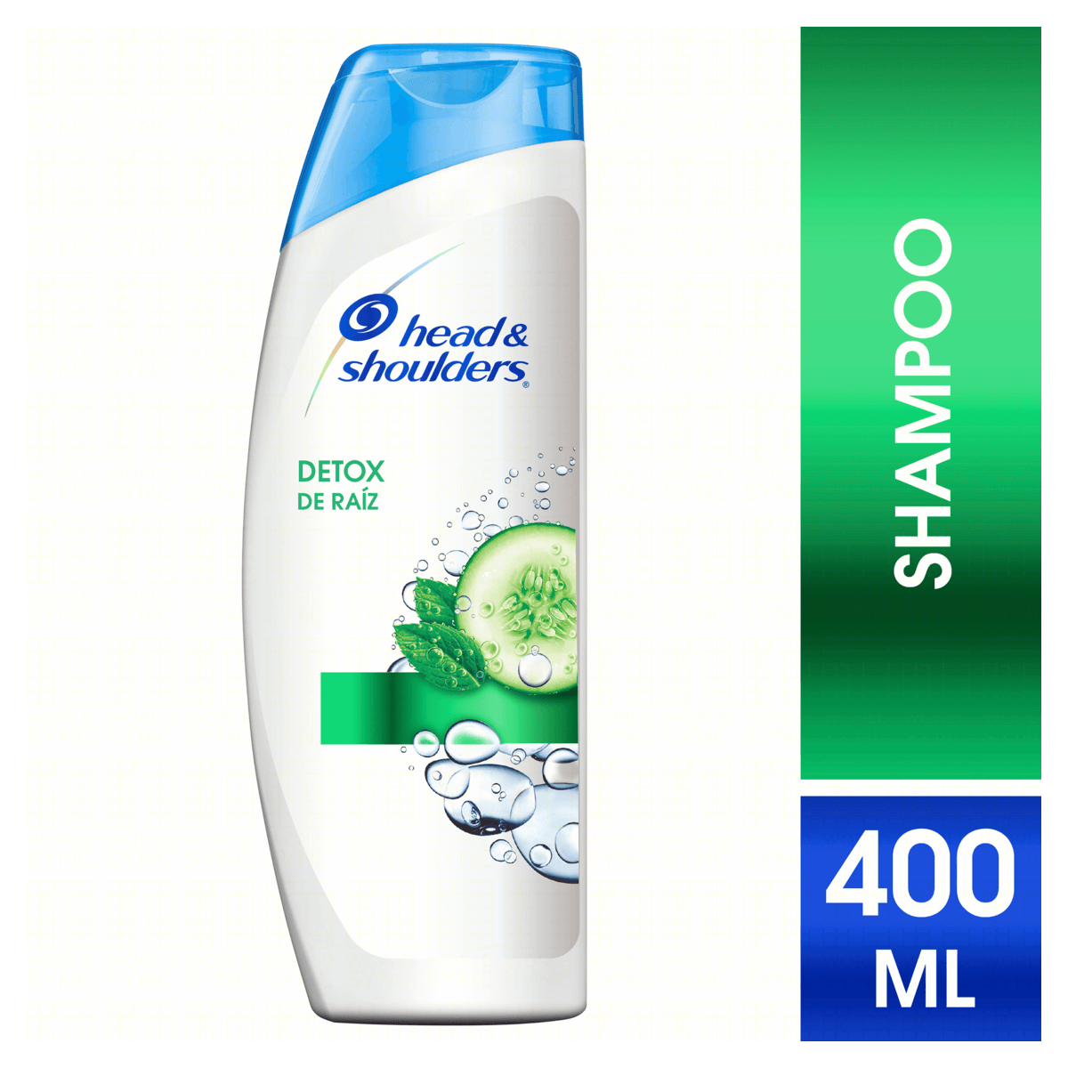 Shampoo Head & Shoulders Detox da Raiz Frasco 400ml - Imagem 3