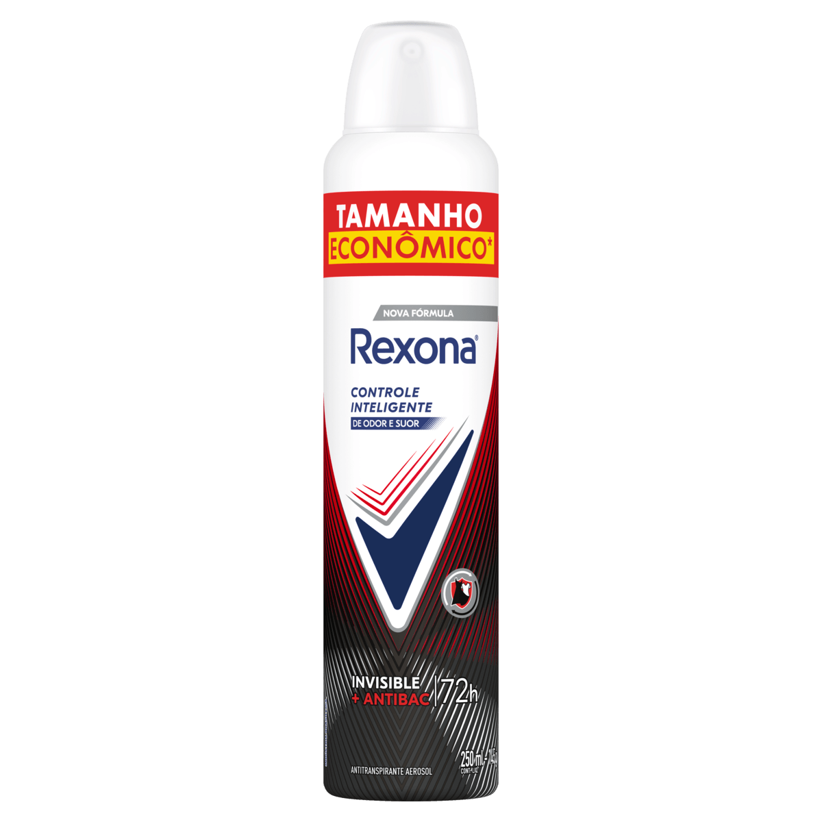 Antitranspirante Aerossol Antibacterial e Invisible Rexona 250ml Spray Leve Mais Pague Menos - Imagem 2