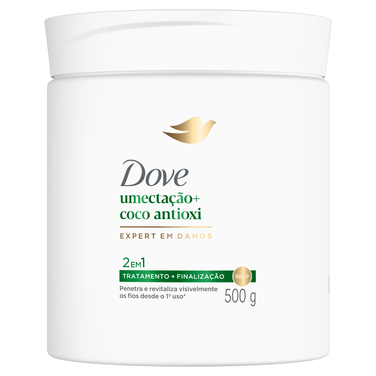 Máscara Condicionante Nutrição Intensa Dove Ritual de Reparação 1 Minuto Pote 500g