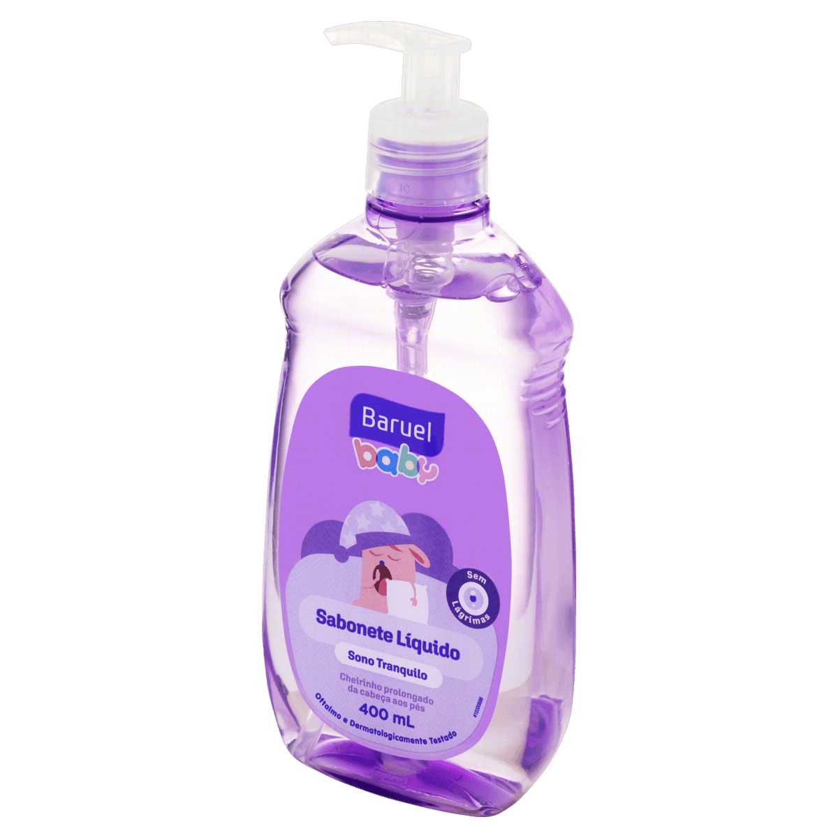 SABONETE LÍQUIDO BARUEL BABY SONO TRANQUILO 400ML