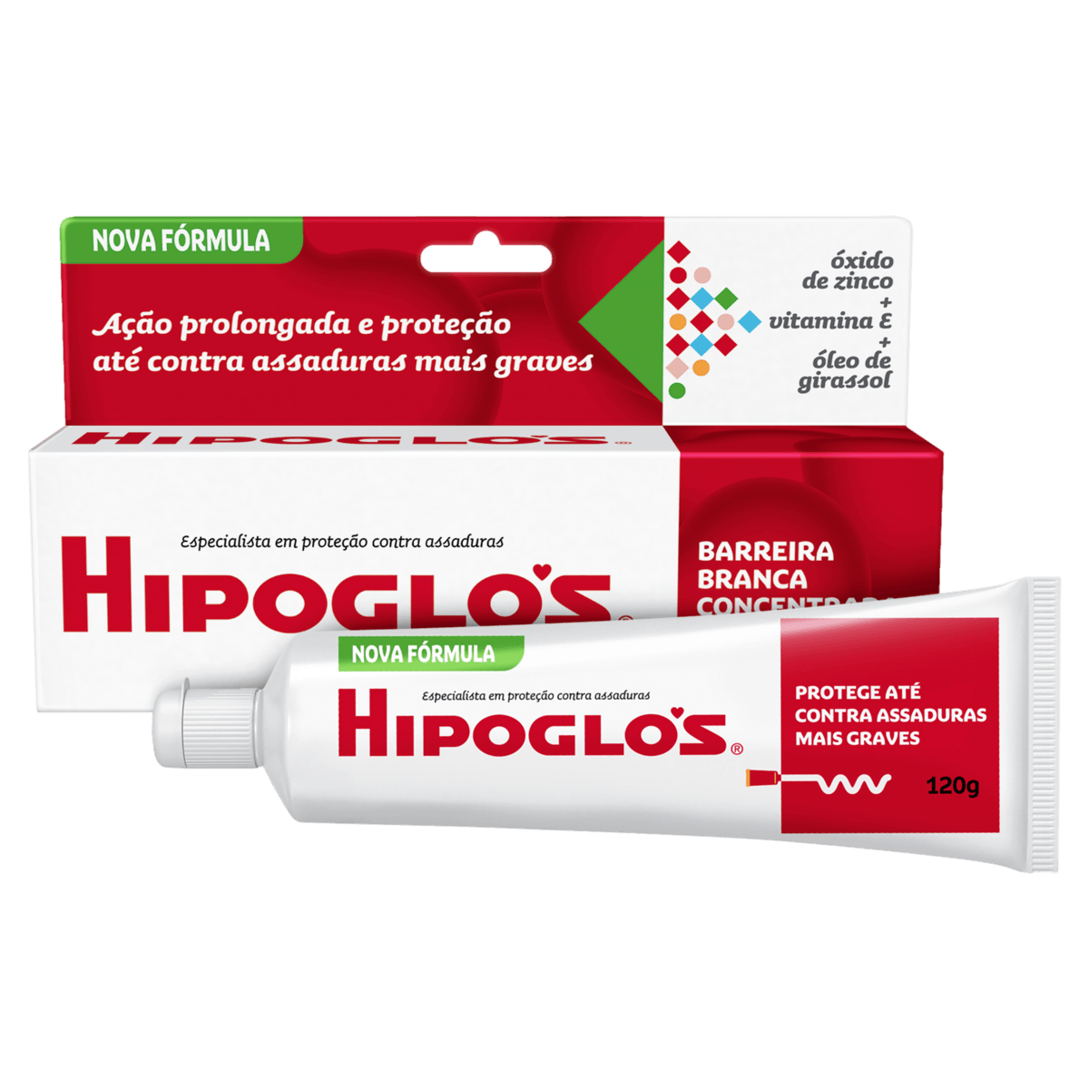 Pomada Preventiva de Assaduras Hipoglós 120g