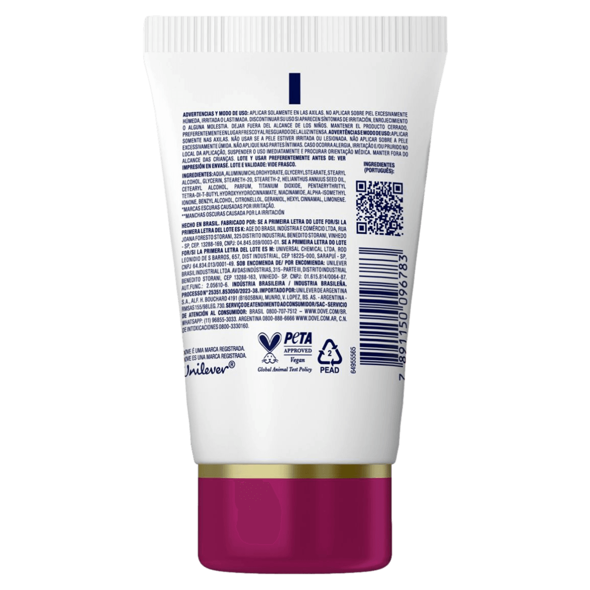 Desodorante Antitranspirante Creme Dove Creme Sérum Feminino 48h - 50g - Imagem 4