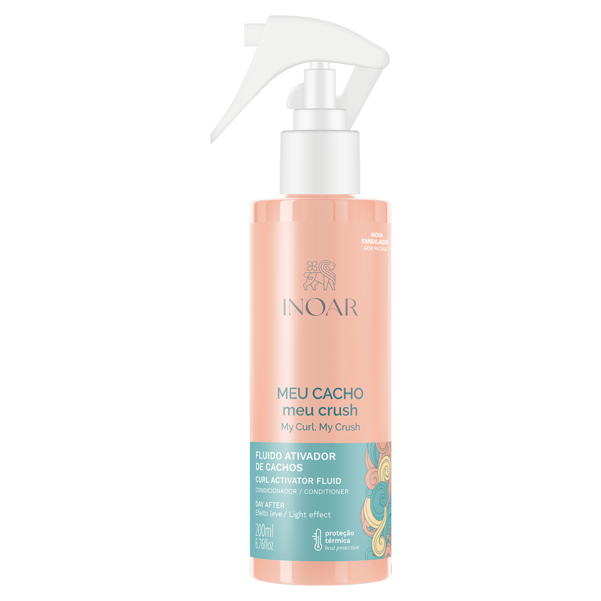 Ativador de Cachos Inoar Meu Cacho Meu Crush - 200ml