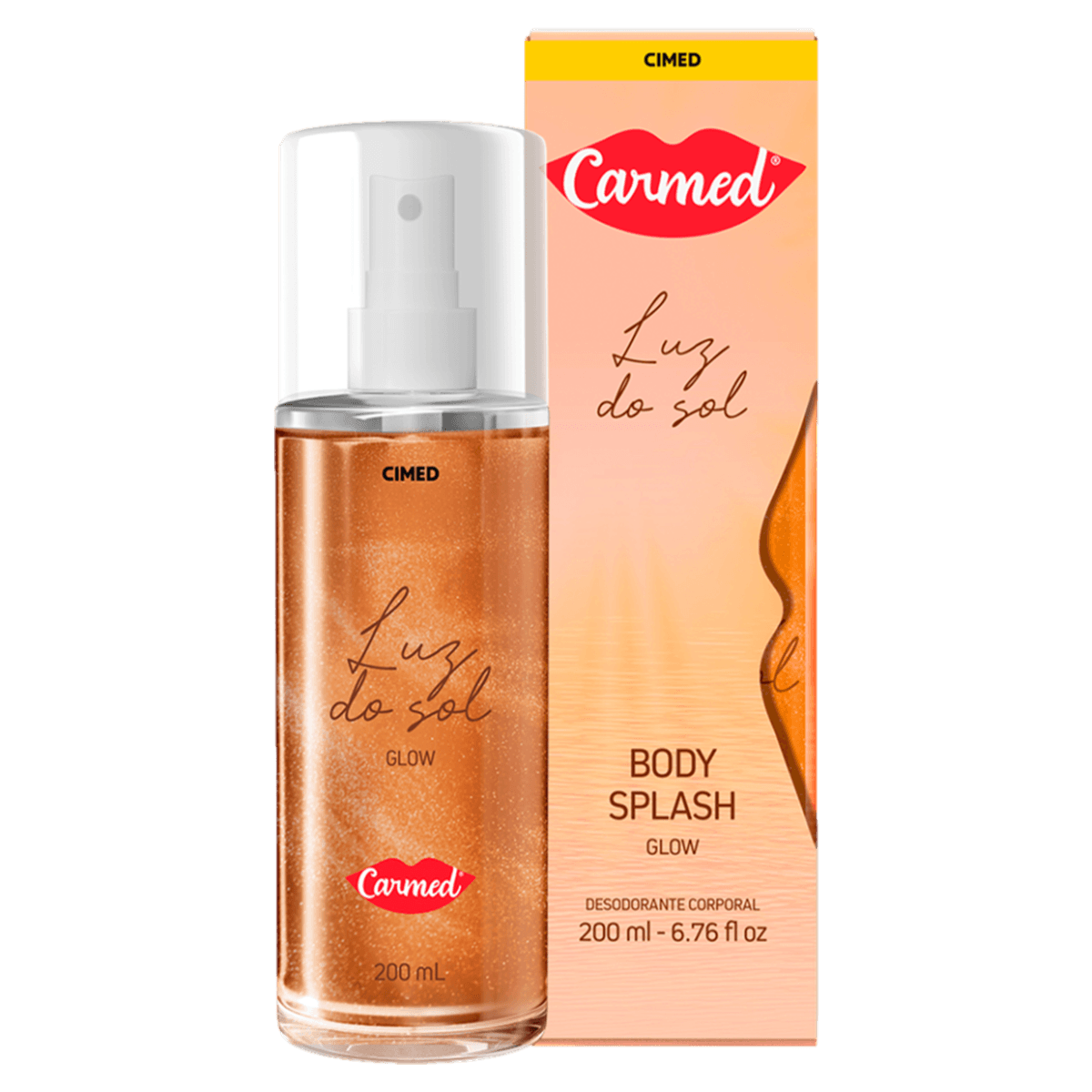 Desodorante Body Splash Luz do Sol Carmed Spray - 200ml