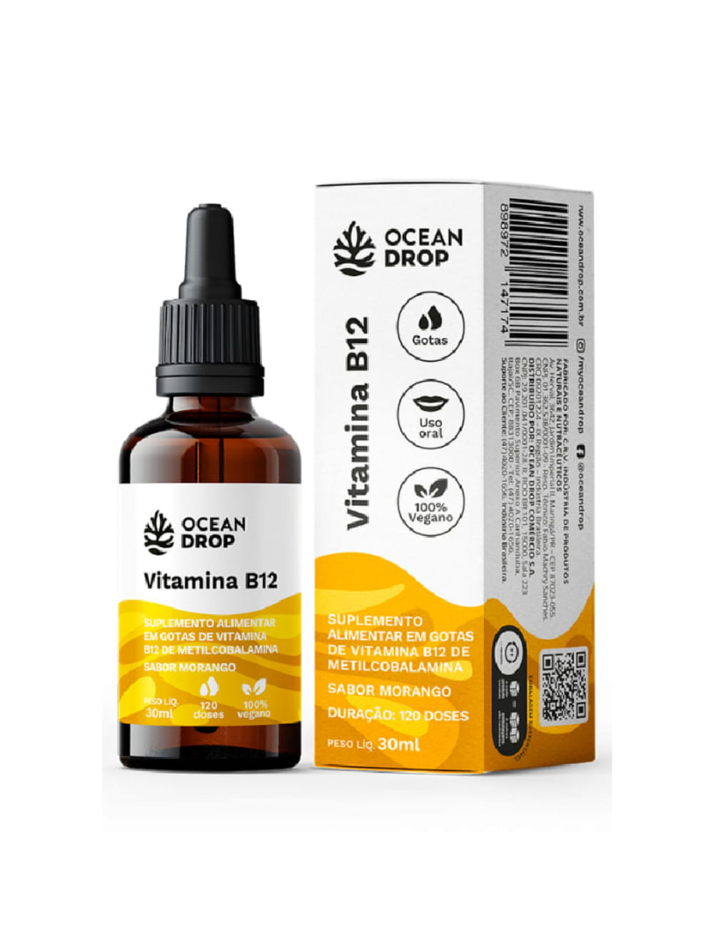 Vitamina B12 Ocean Drop 30ml