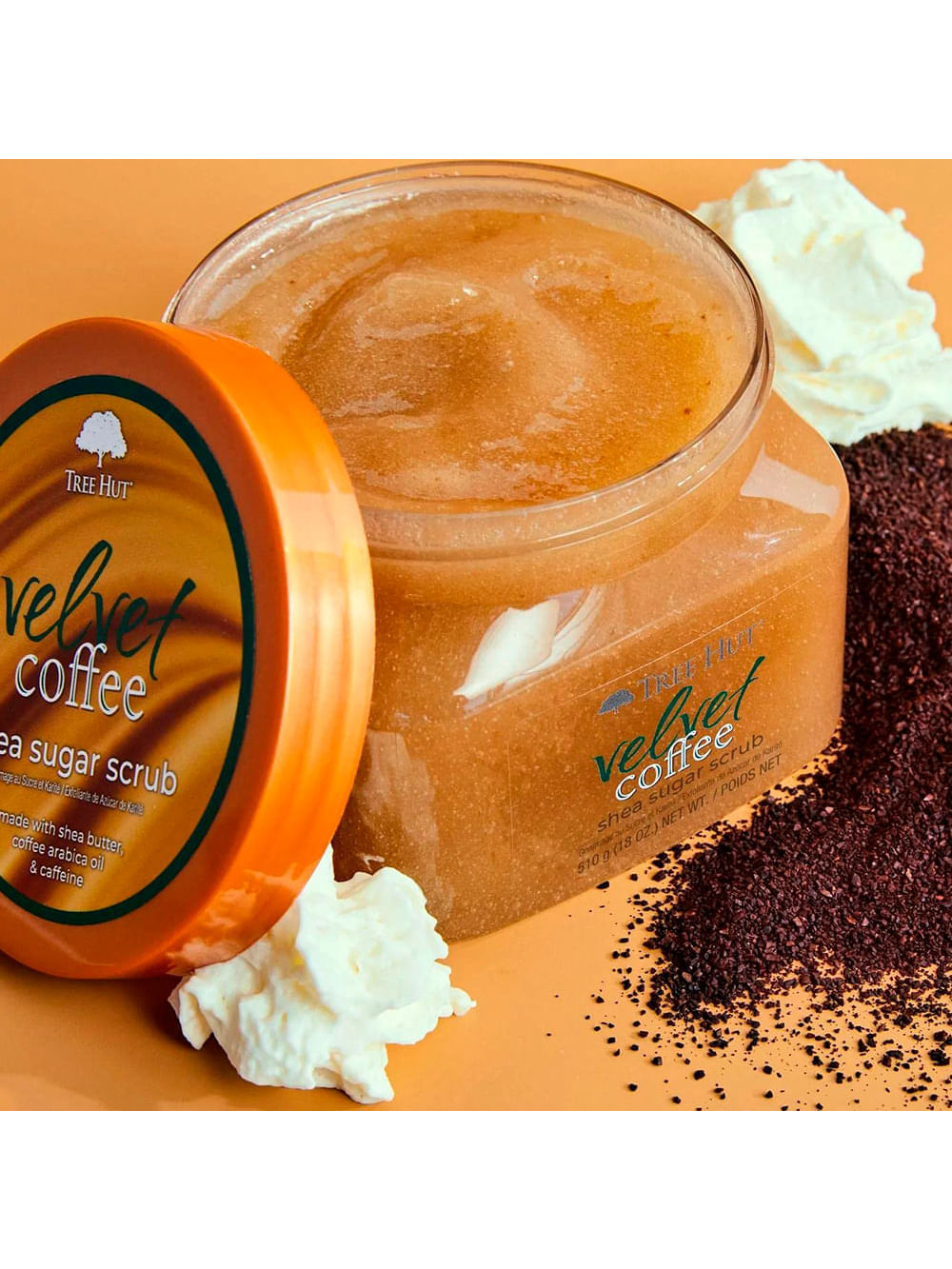 Tree Hut Velvet Coffee Shea Sugar Scrub - Esfoliante Corporal - Imagem 2