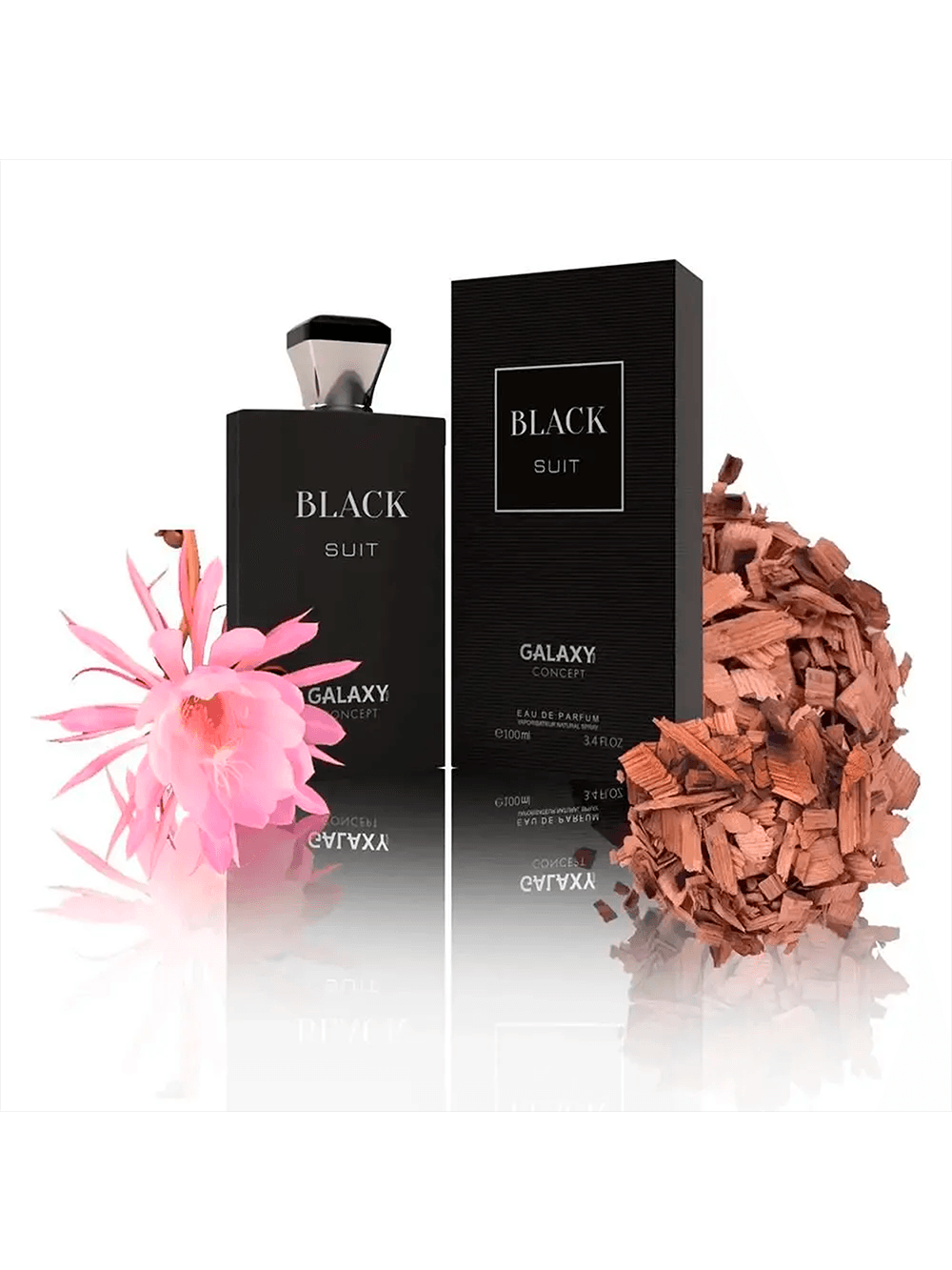Galaxy Plus Concept BlackSuit Eau de Parfum - Perfume Masculino - Imagem 2