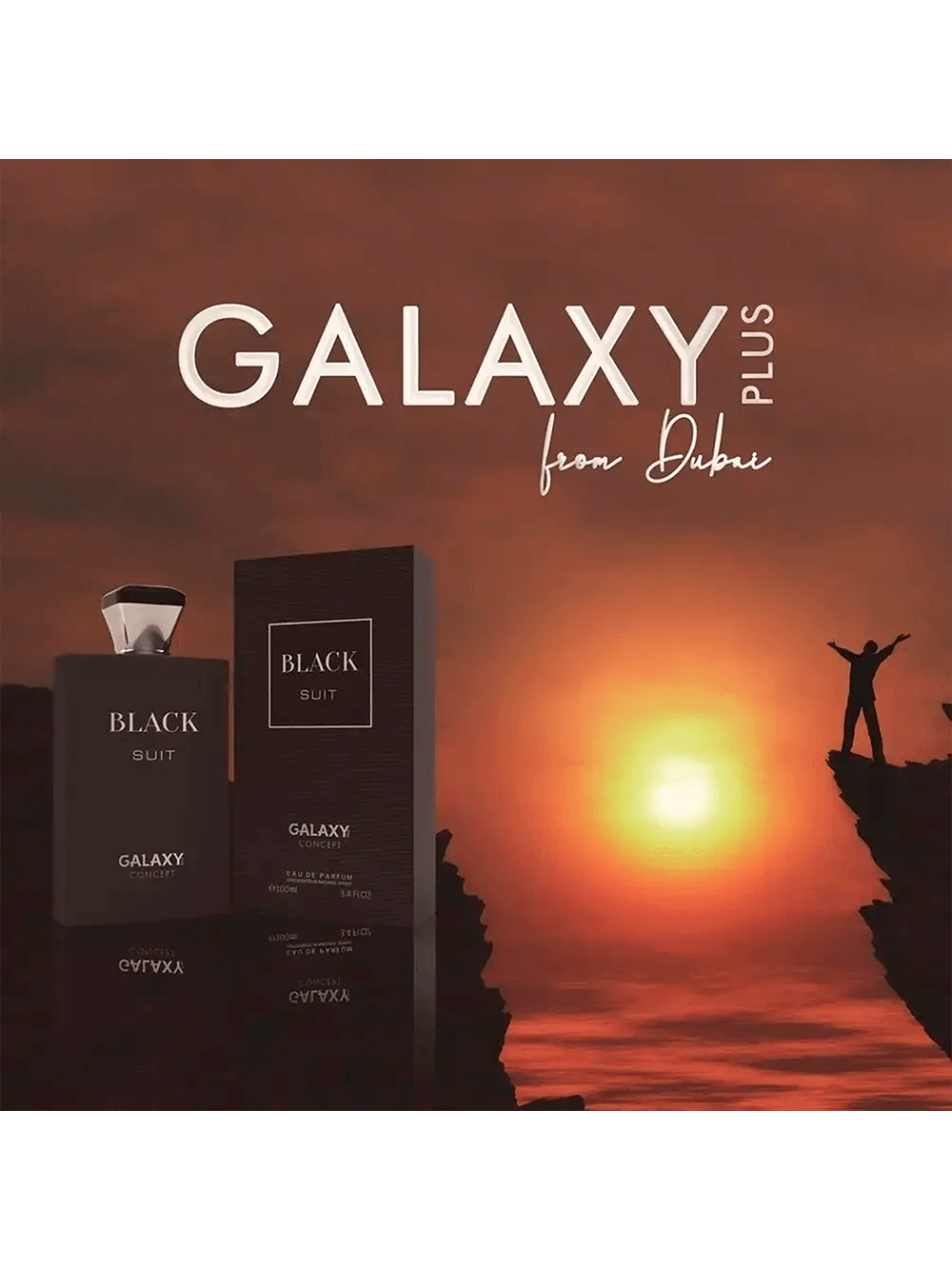Galaxy Plus Concept BlackSuit Eau de Parfum - Perfume Masculino - Imagem 3