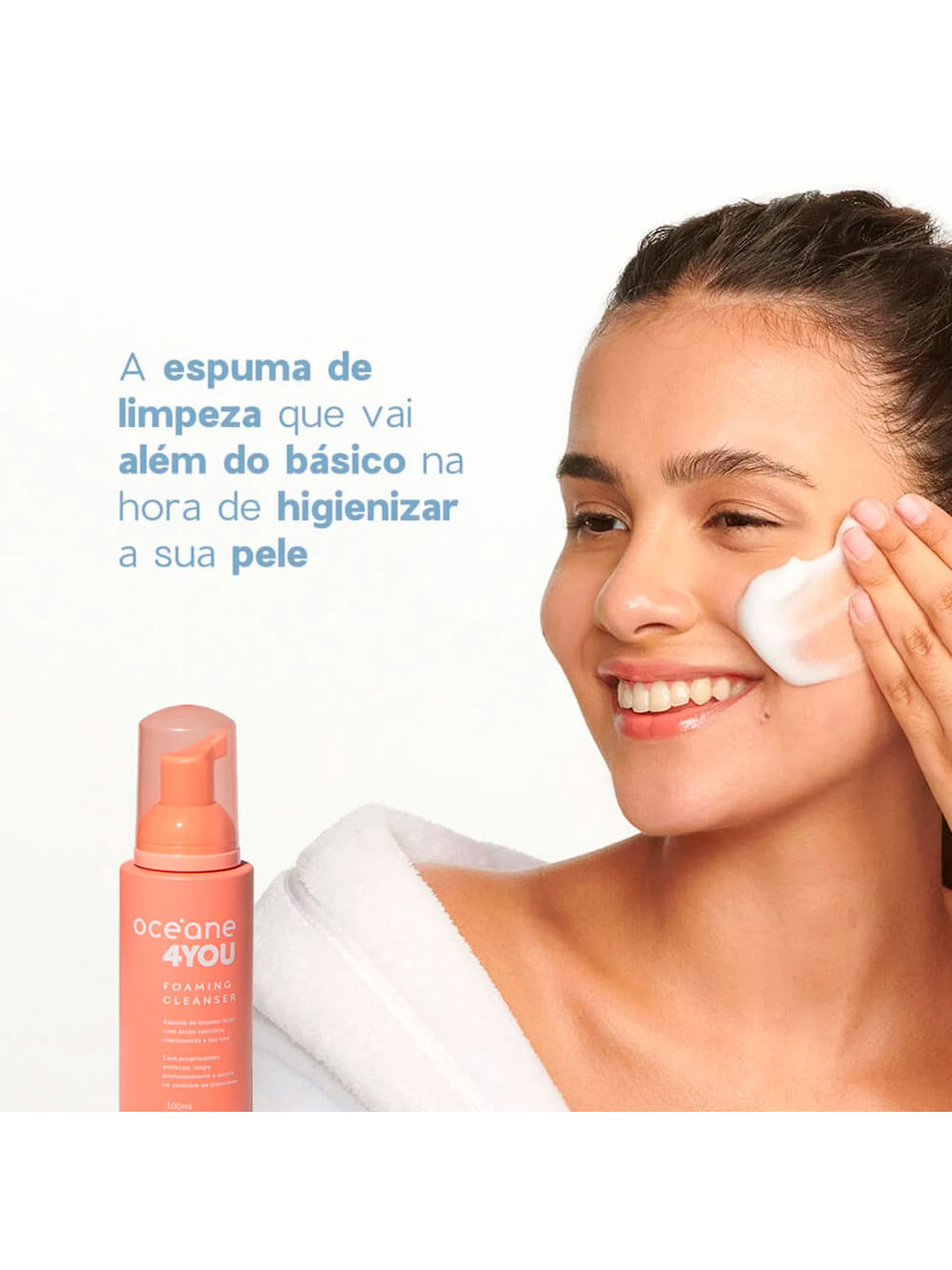 Océane 4 You Foaming Cleanser - Espuma de Limpeza Facial - Imagem 5