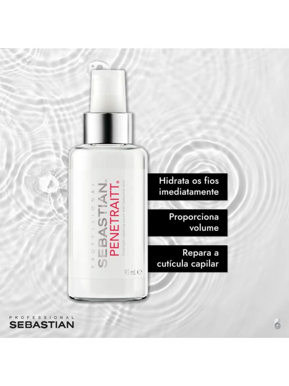 Sebastian Professional Penetraitt Reparador - Sérum Capilar - Imagem 3