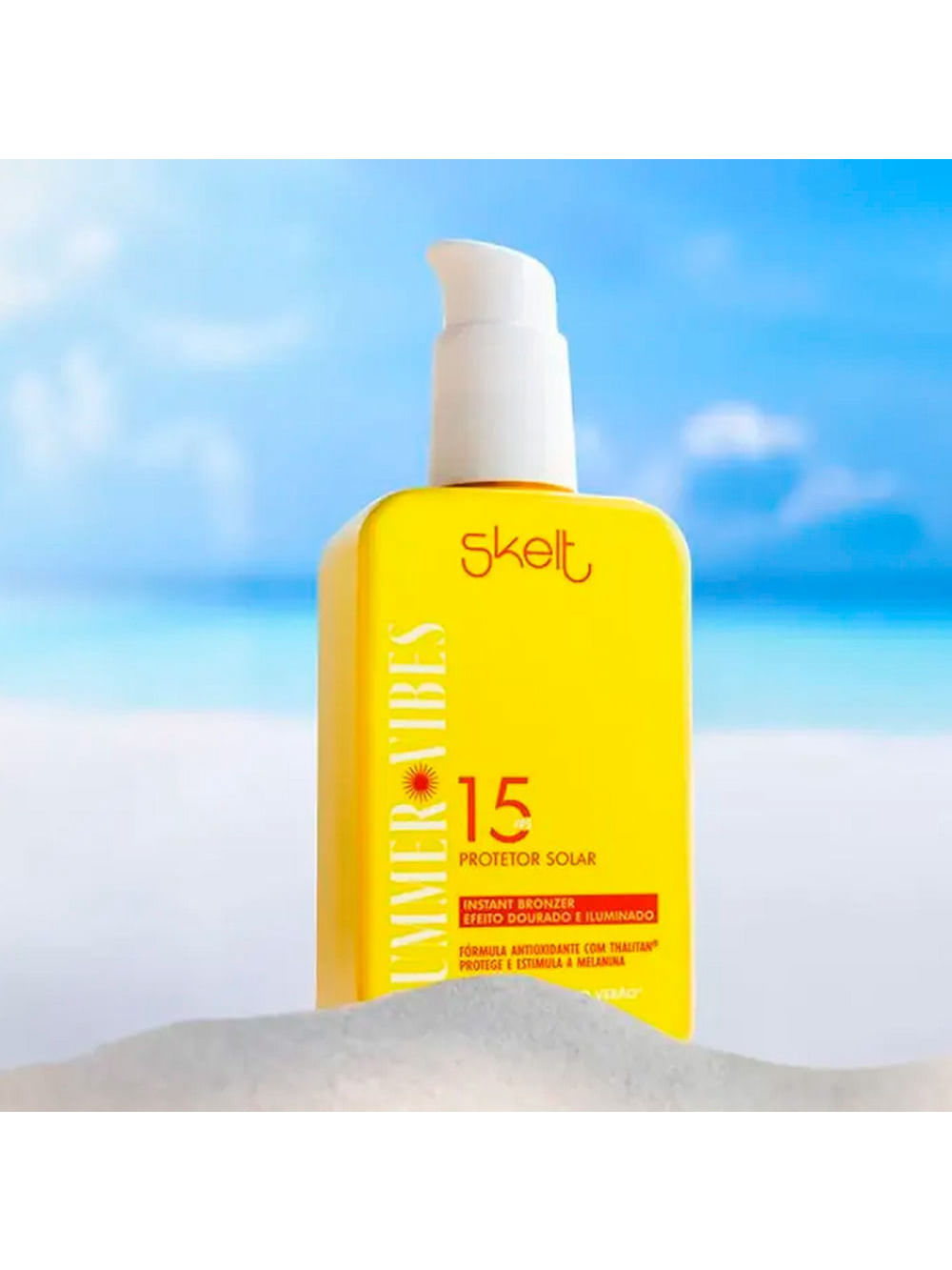 Skelt com Instant Bronzer - Protetor Solar 170ml - Imagem 2