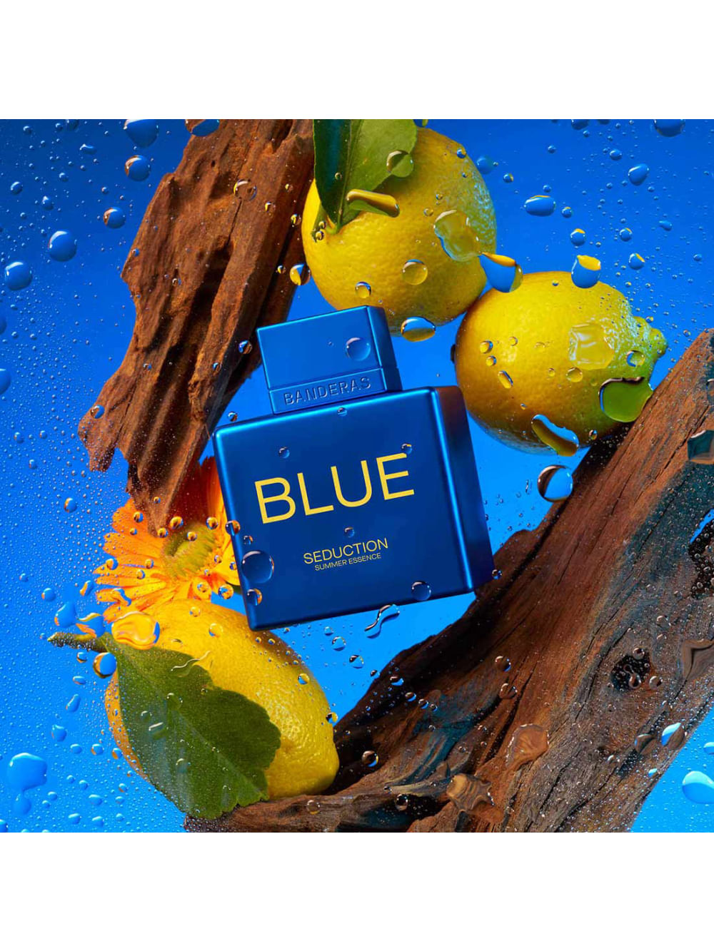 Banderas Blue Seduction Summer Essence Eau de Toilette - Perfume Masculino 100ml - Imagem 2