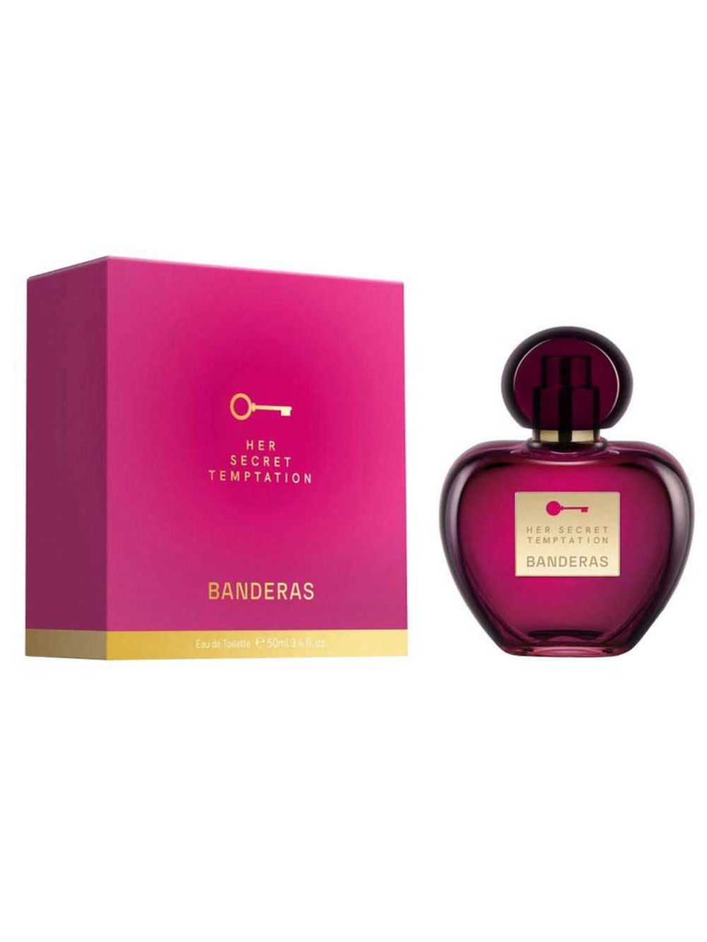 Banderas Her Secret Temptation Eau de Toilette - Perfume Feminino 50ml - Imagem 2