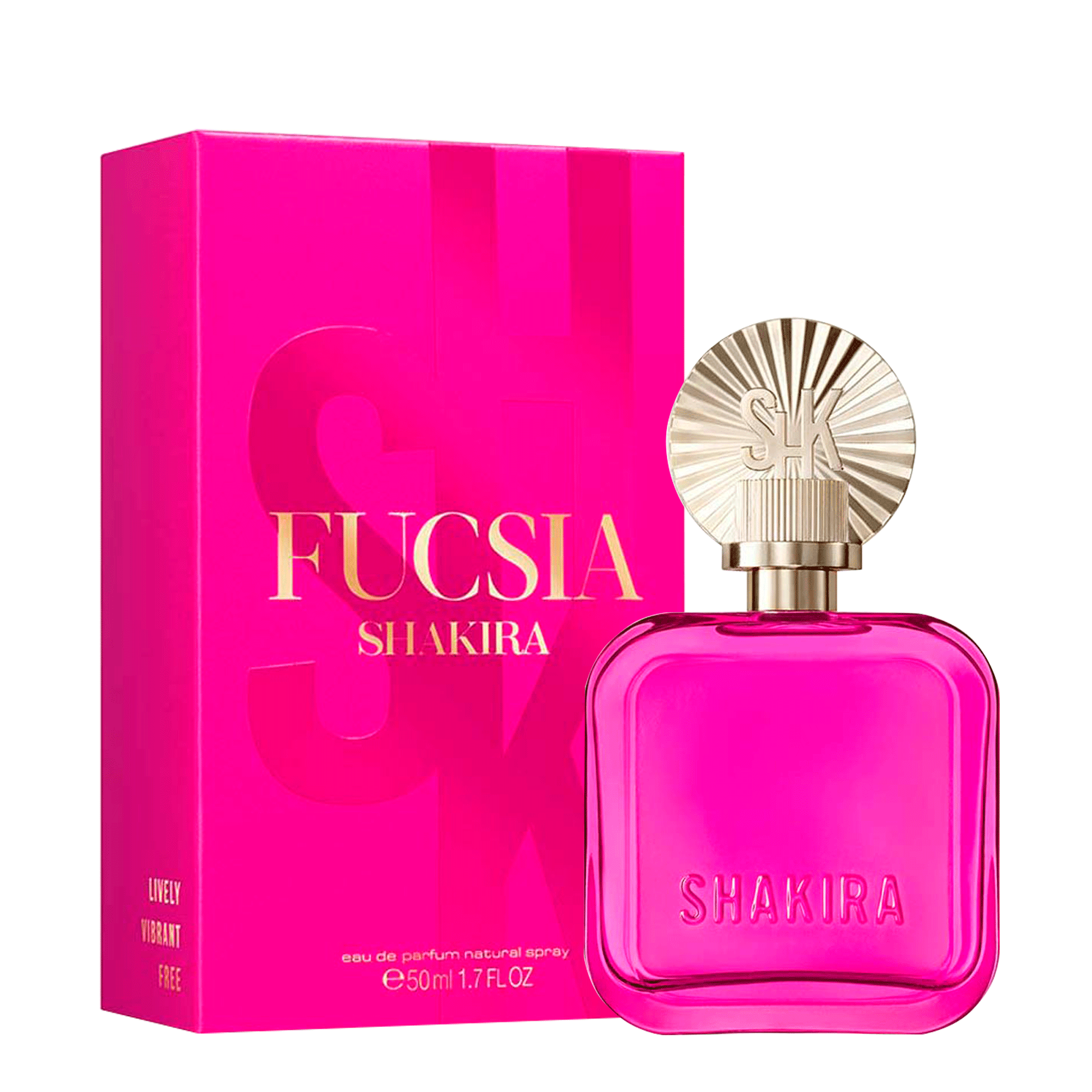Shakira Fucsia Eau de Parfum - Perfume Feminino 50ml - Imagem 4