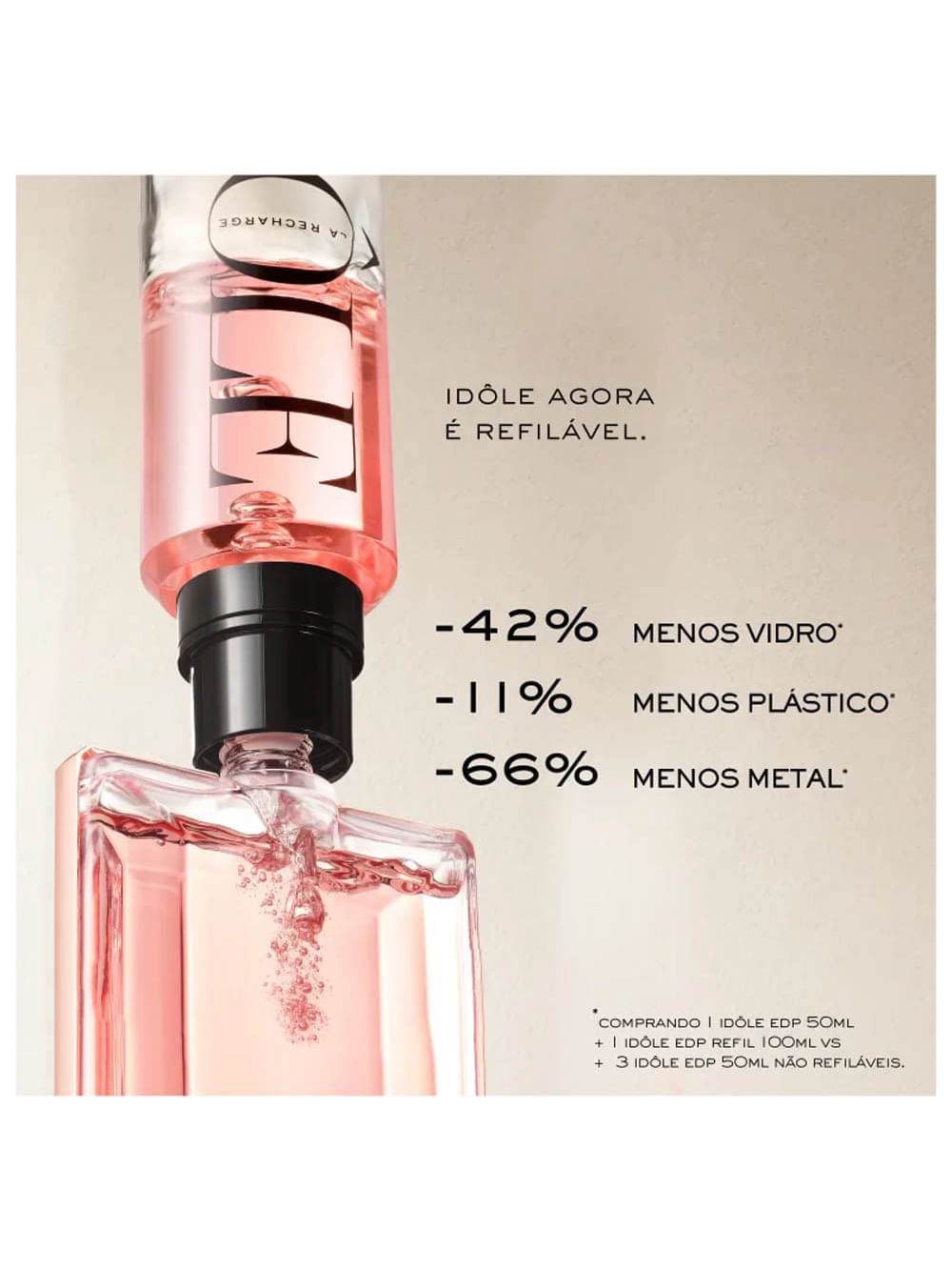 Lancôme Idôle Eau de Parfum Refill - Perfume Feminino 100ml - Imagem 5