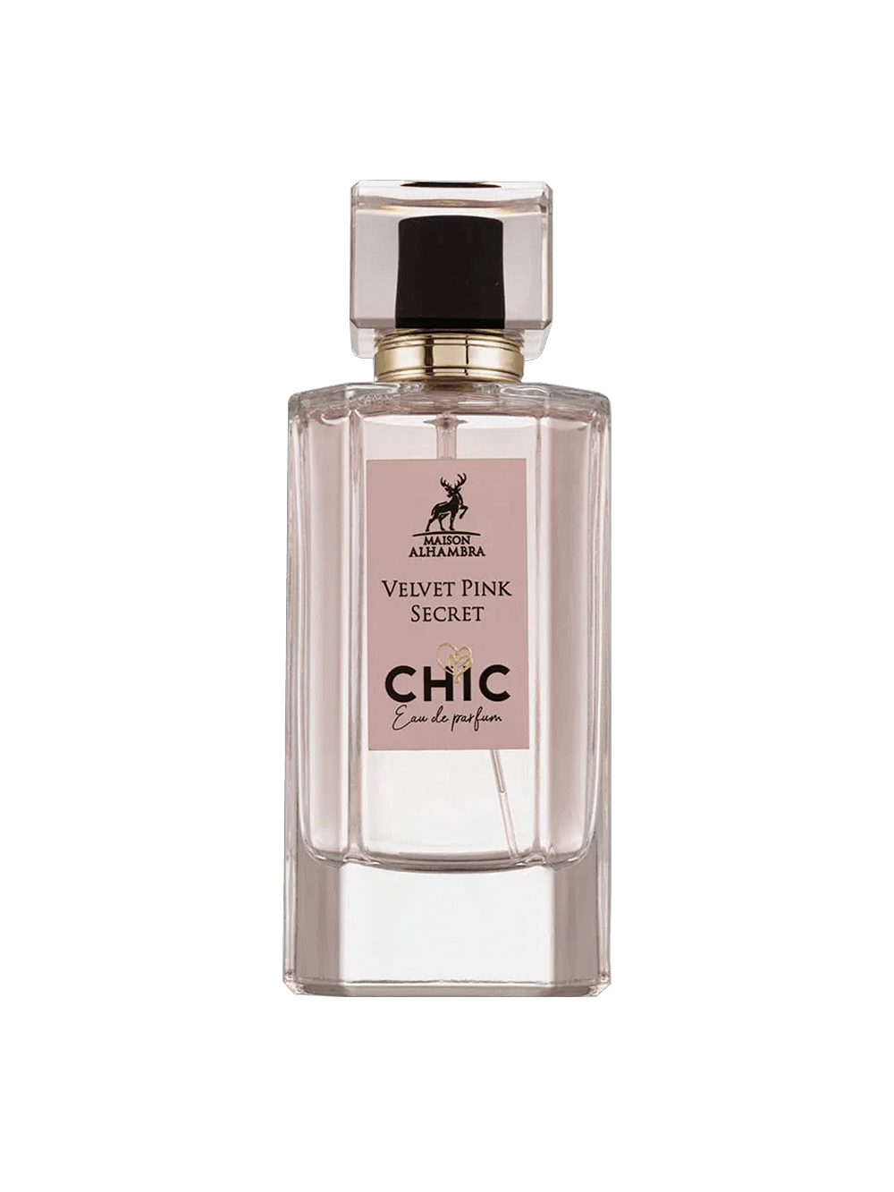 Maison Alhambra Chic Velvet Pink Secret Eau de Parfum - Perfume Feminino 100ml