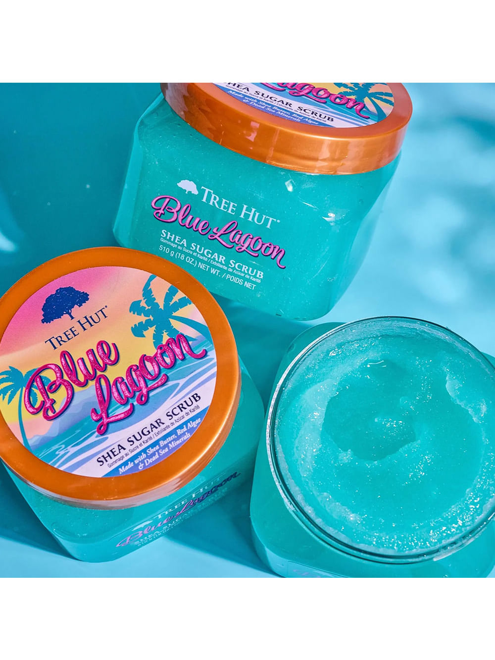 Tree Hut Blue Lagoon Shea Sugar Scrub - Esfoliante Corporal - Imagem 2