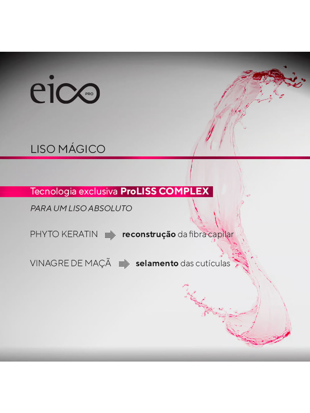 Eico Pro Liso Mágico - Condicionador 300ml - Imagem 3