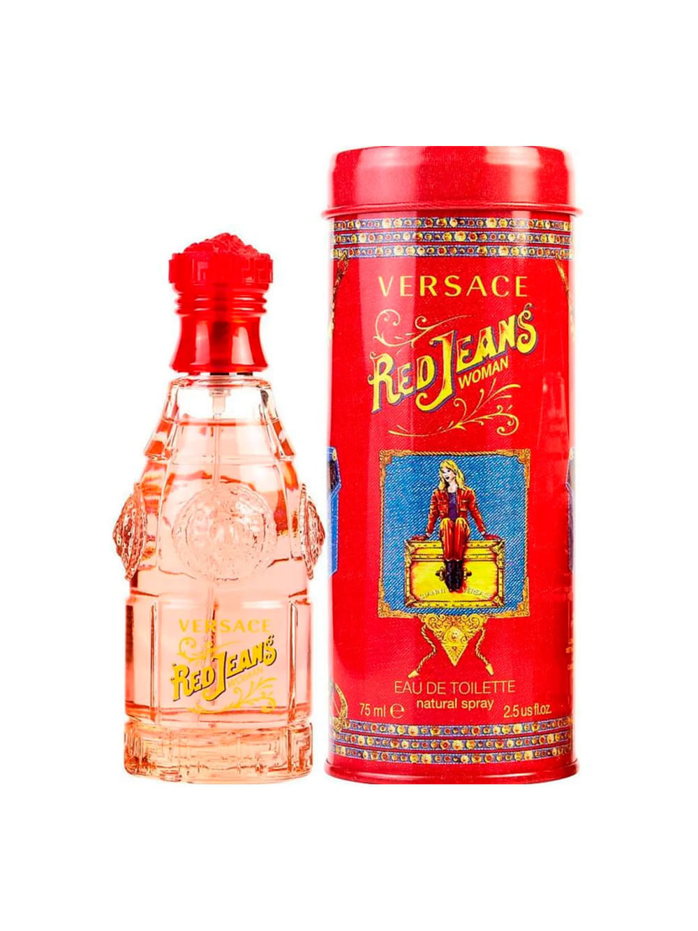 Versace Red Jeans Woman Eau de Toilette - Perfume Feminino 75ml - Imagem 3