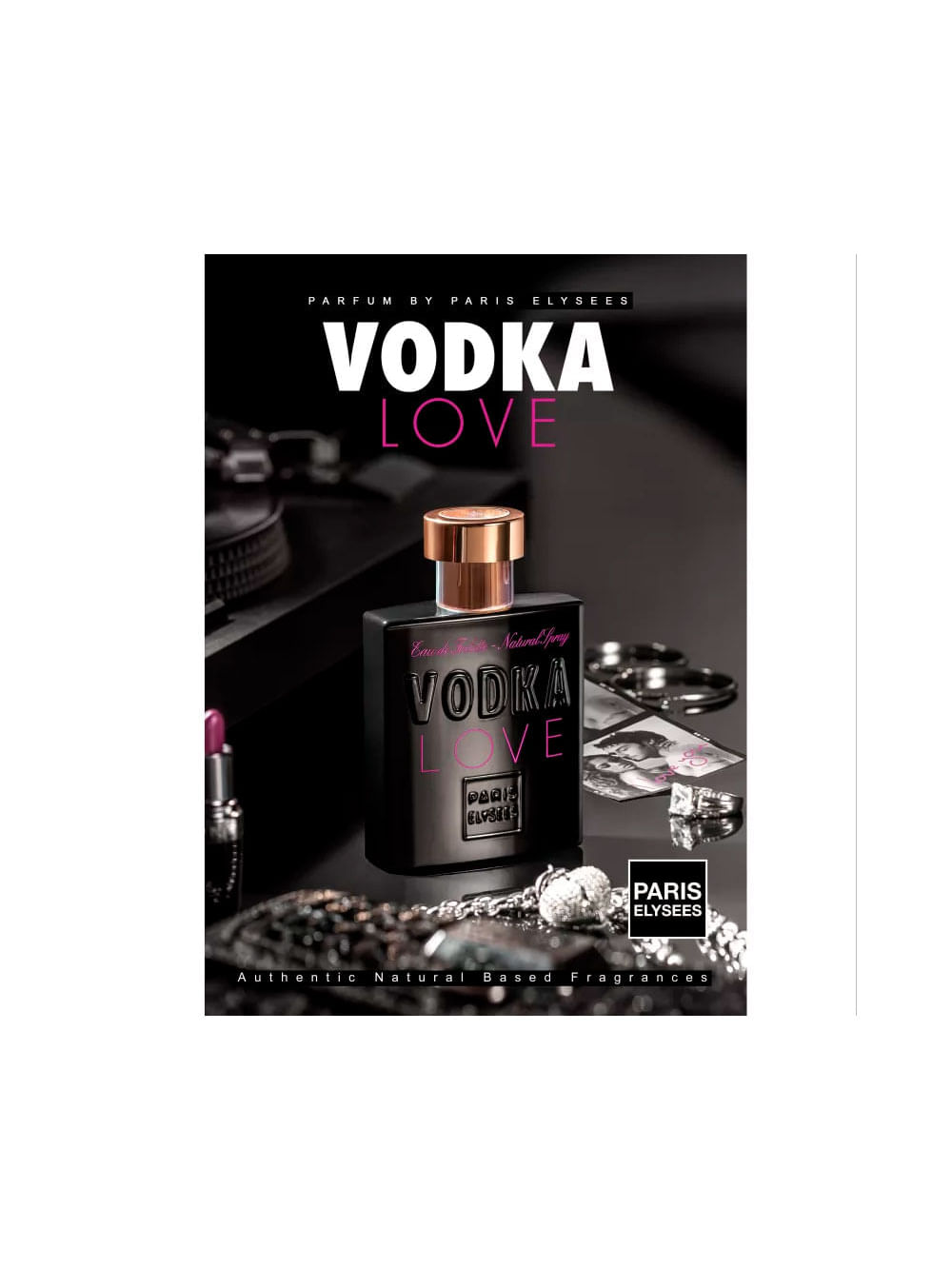 Paris Elysees Vodka Love Eau de Toilette - Perfume Feminino 100ml - Imagem 3