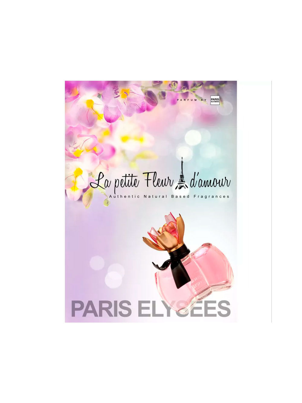 Paris Elysees La Petite Fleur D'Amour Eau de Toilette - Perfume Feminino 100ml - Imagem 3